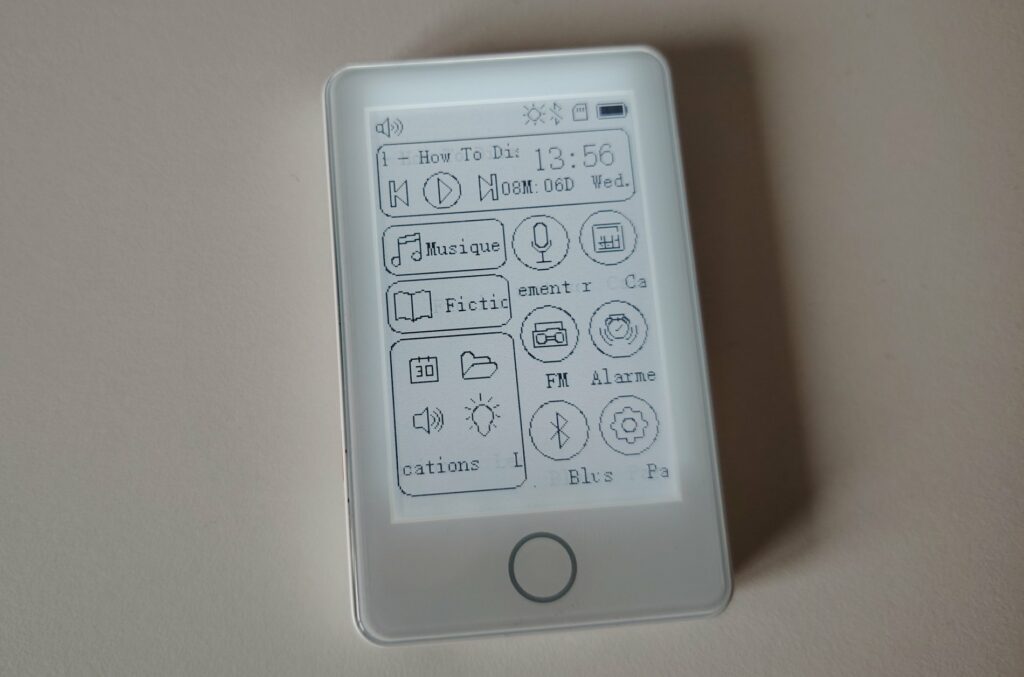 test liseuse encre électronique 2,7 pouces