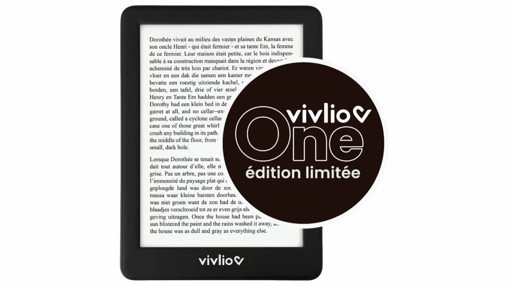 liseuse vivlio one