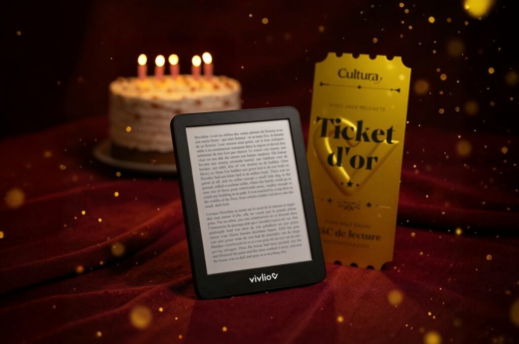 liseuse vivlio one réduction