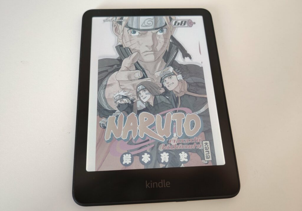 test kindle colorsoft mangas