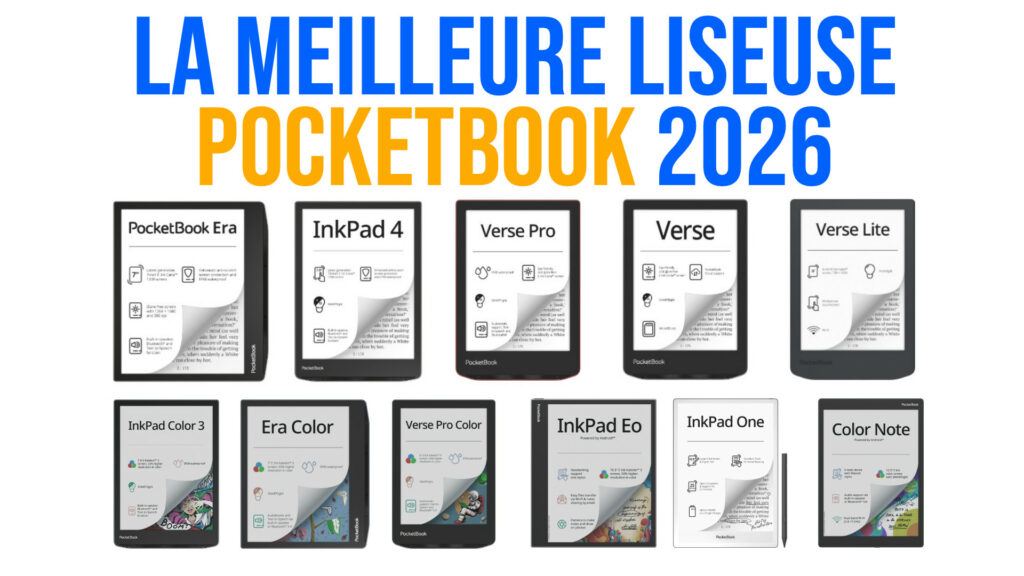 meilleure liseuse pocketbook 2026
