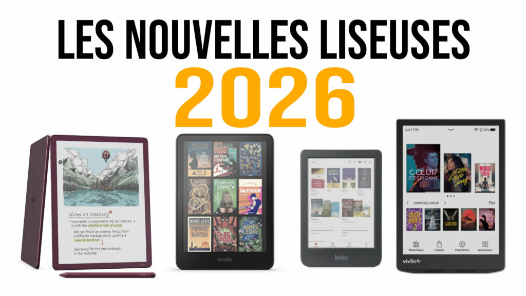 nouvelles liseuses 2026