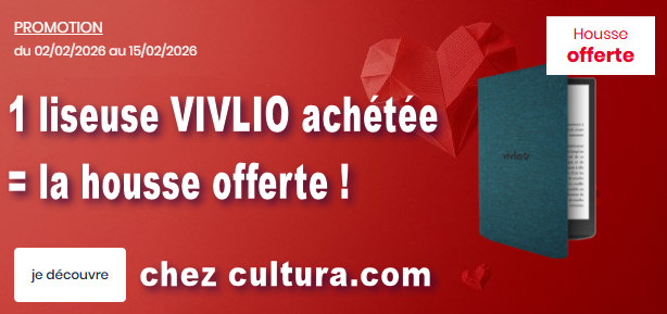 liseuses vivlio en réduction chez cultura