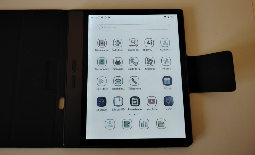 test liseuse bigme B7 Color