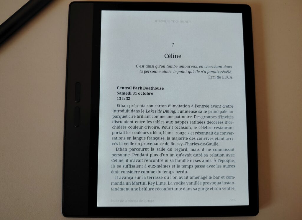 test liseuse bigme B7 Color