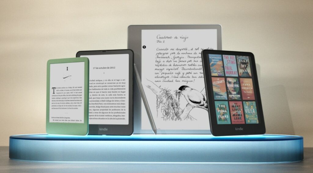 les liseuses kindle : toute la gamme 2026