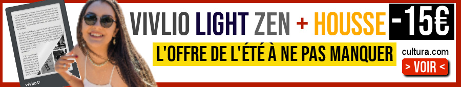 vivlio light zen liseuse pas chère été 2026