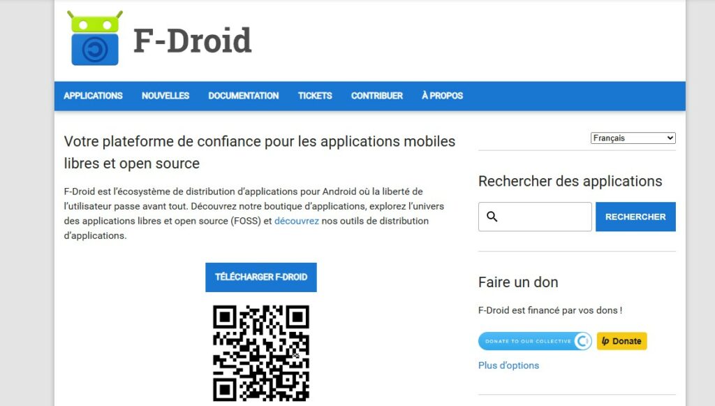 site f-droid.org