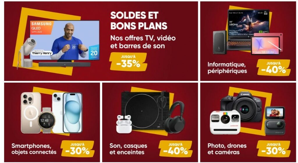 soldes fnac 2026 été