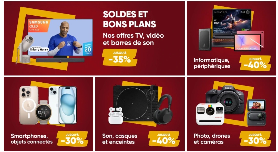 soldes fnac 2026 été